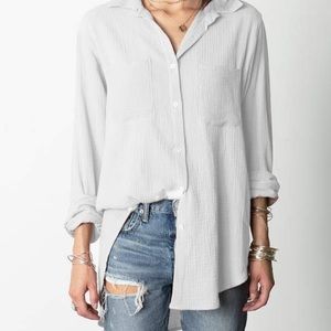 NWT Stillwater LA The Favorite Shirt white medium